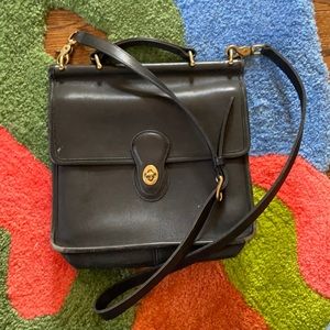 Vintage coach shoulder bag